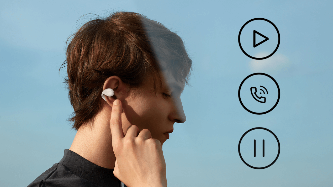 OWS Open Ear Clip Bluetooth Stereo Headset(pic6)